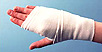 Foto: Eine verbundene Hand