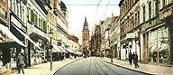 Foto: Historische Aufnahme der Weststra&szlig;e