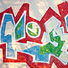 Foto: Eine Graffitis beschmierte Wand