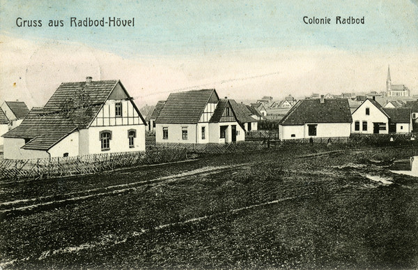 Häuser der Kolonie Radbod, um 1905/10