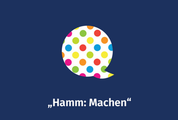 Logo zur Plattform ''Hamm: machen''