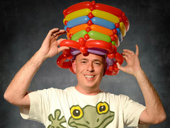 Ballonkünstler Marc Beyer