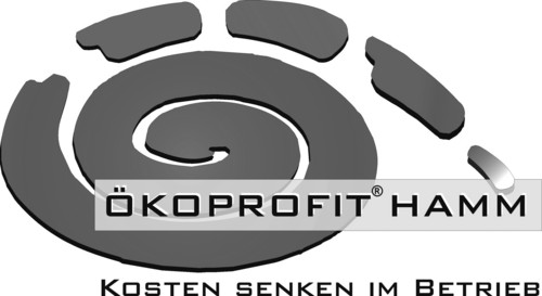 Logo "Ökoprofit Hamm" - Kosten senken im Betrieb