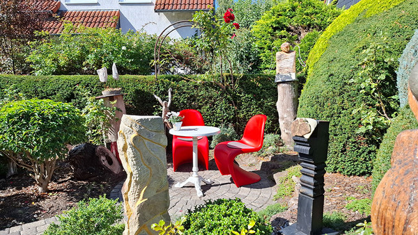 ein Garten der offenen Gartenpforte