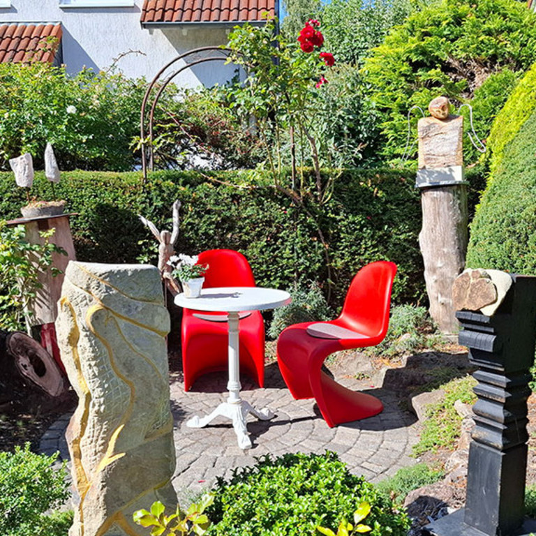 ein Garten der offenen Gartenpforte