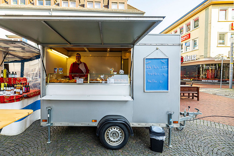 Waffel Sielhorst auf dem Wochenmarkt