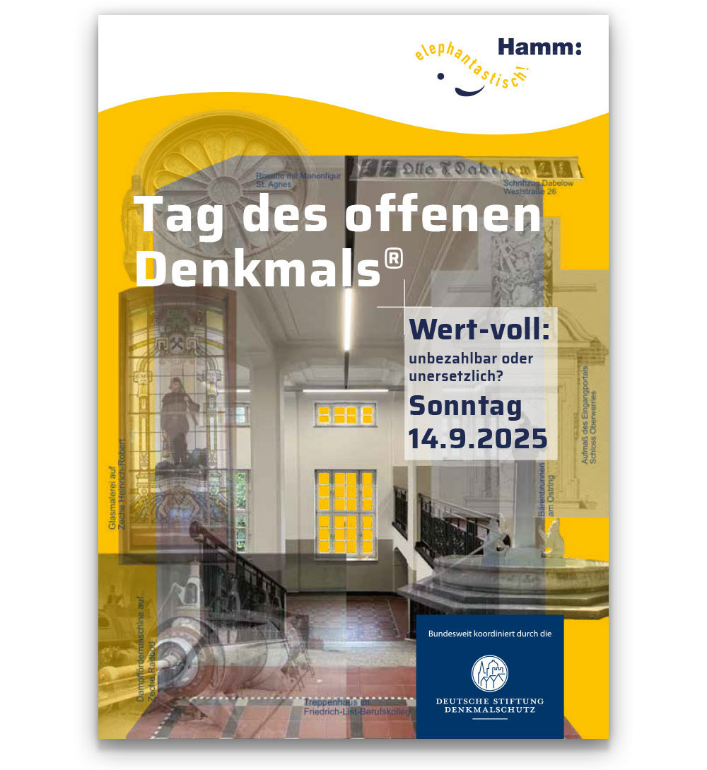 Titelbild zur aktuellen Broschüre des ''Tag des offenen Denkmals''