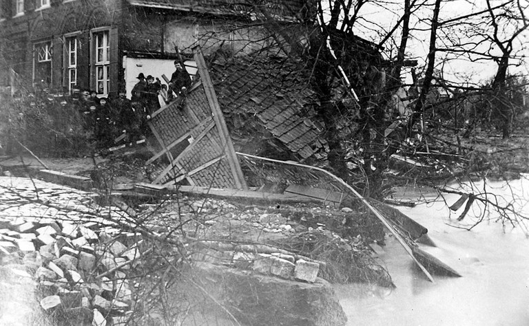 &Uuml;berschwemmung in Hamm, November 1890