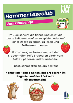 Juni-Aufgabe für den Hammer Leseclub