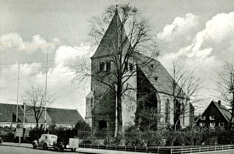 St. Victor-Kirche in Herringen, um 1938 St. Victor-Kirche in Herringen, um 1938