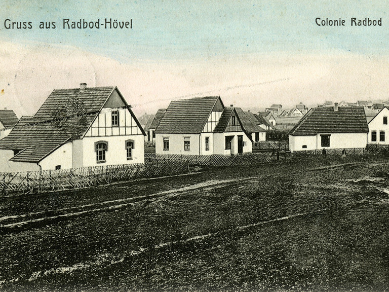 Häuser der Kolonie Radbod, um 1905/10 Häuser der Kolonie Radbod, um 1905/10
