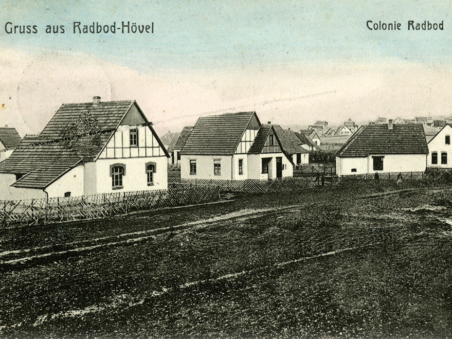 Häuser der Kolonie Radbod, um 1905/10
