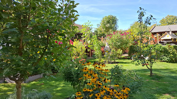 ein Garten der offenen Gartenpforte