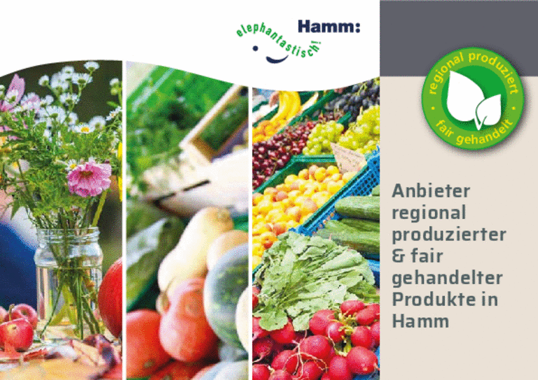 Regionale Vermarktung in Hamm Es wird eine Übersichts-Broschüre zur regionalen Vermarktung in Hamm geladen.