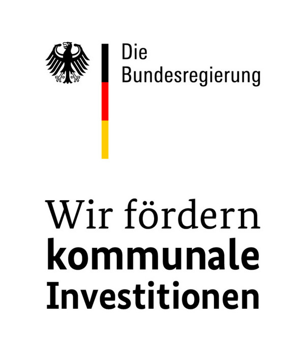 Logo der Bundesregierung zur Förderung von kommunalen Investitionen