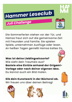 Juli-Aufgabe für den Hammer Leseclub
