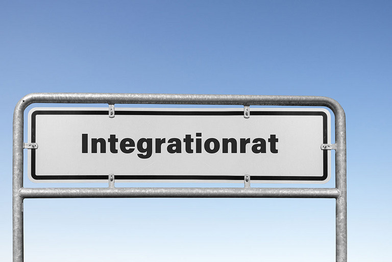 Schild Integrationsrat