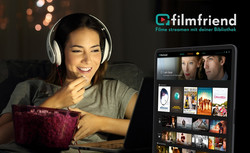 Das digitale Streaming-Angebot von filmfriend, dem Filmportal der Bibliotheken