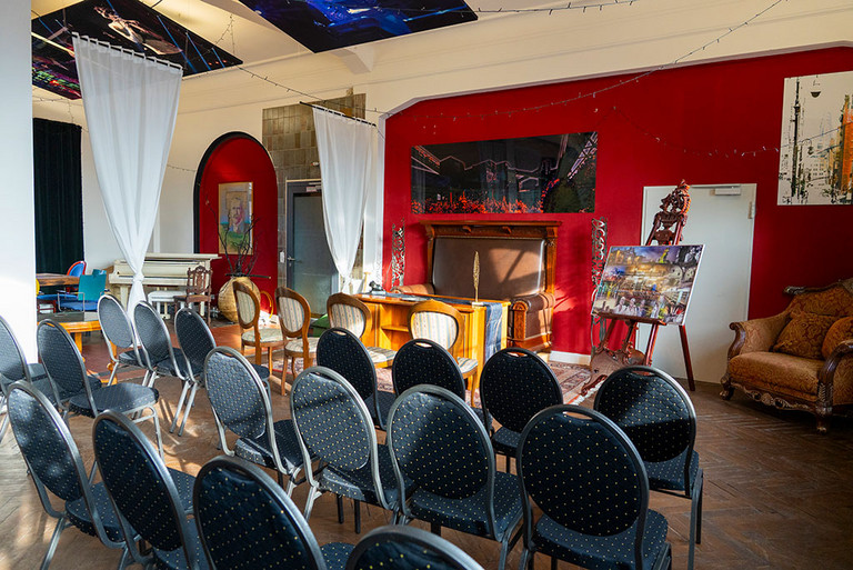 Trauraum im Caf&eacute; de Wendel