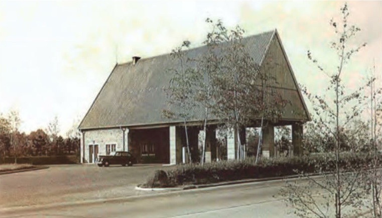 Die Tankstelle Rhynern-Nord um 1950