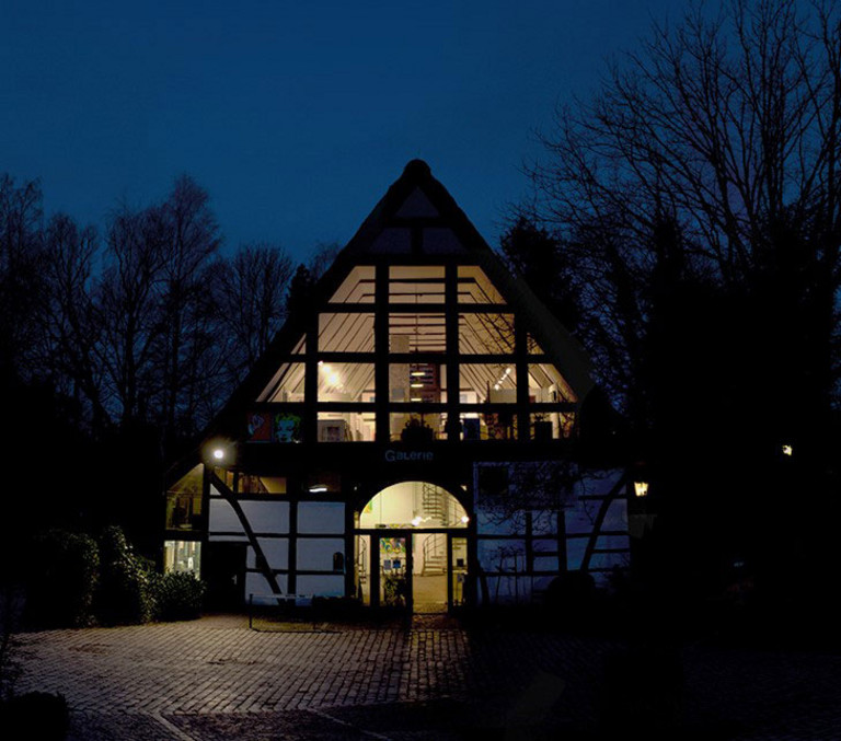Galerie Kley bei Nacht