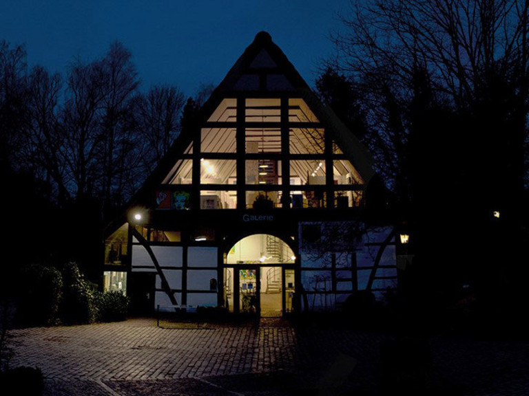 Galerie Kley bei Nacht