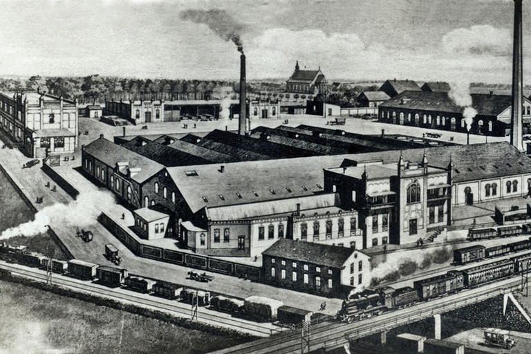  Historische Ansicht der Nordener H&uuml;tte um 1921