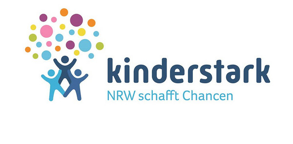 Kinderstark Logo des Projektes ''Kinderstark - NRW schafft Chancen''