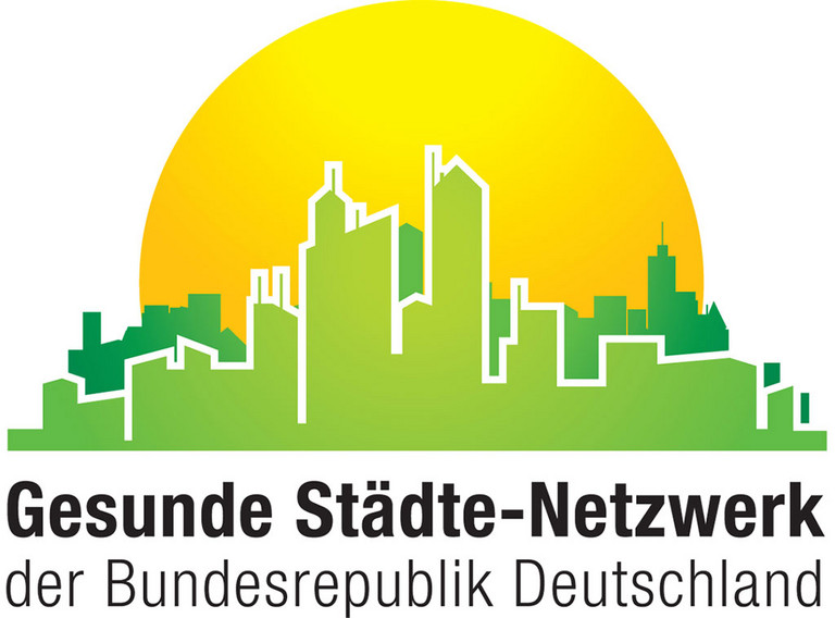 Logo Gesunde St&auml;dte-Netzwerk der Bundesrepublik Deutschland