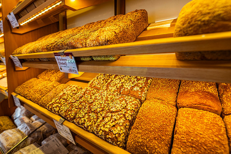 Biovollkornb&auml;ckerei cibaria GmbH auf dem Wochenmarkt an der Pauluskirche