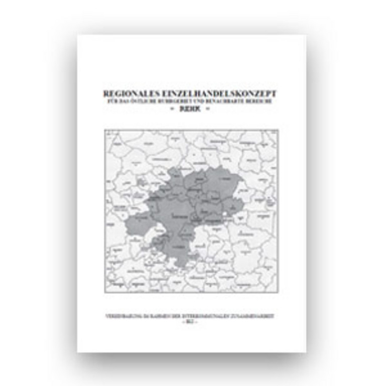 Titelbild der Broschüre ''Vereinbarung im Rahmen der interkommunalen Zusammenarbeit''