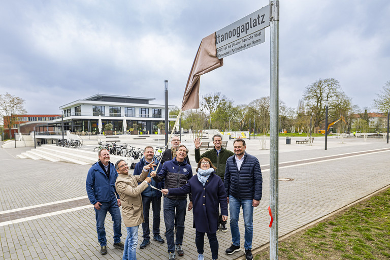 Einweihung Chattanoogaplatz