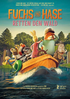 Filmplakat von Fuchs und Hase retten den Wald