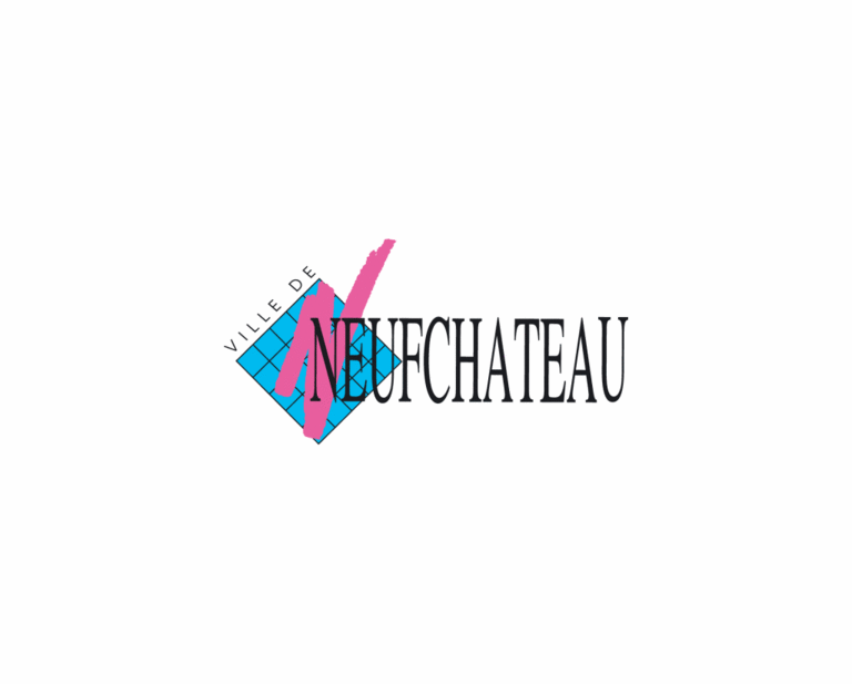 Logo der Stadt Neufch&acirc;teau, Frankreich