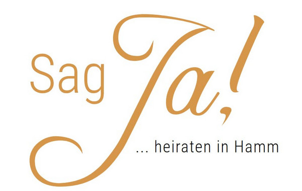 Schriftzug ''Sag Ja''