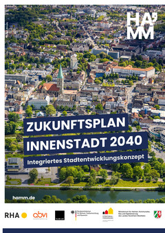 Bild zeigt das Titelblatt des ISEK Innenstadt 2040