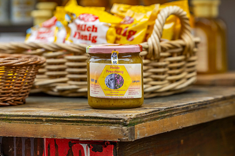 Imkerei Beckmannshof (Mr. Bien) auf dem Wochenmarkt an der Pauluskirche
