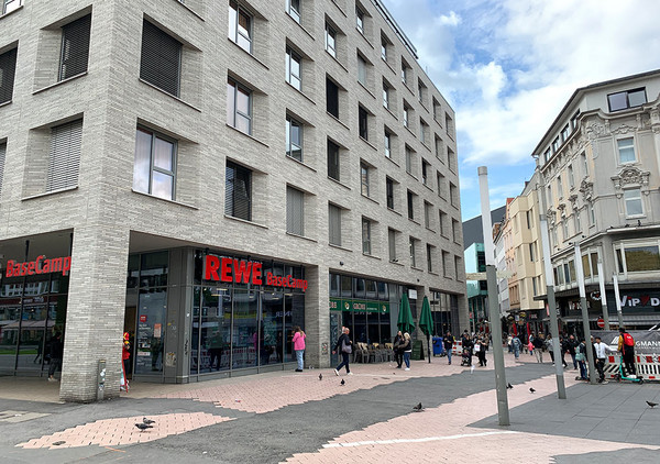 Abbildung eines Lebensmittelmarktes in der Dortmunder Innenstadt