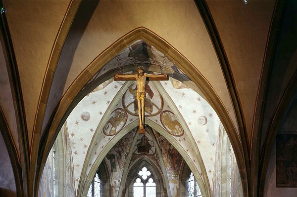Innenraum der St. Pankratius-Kirche Mark, 1980er-Jahre