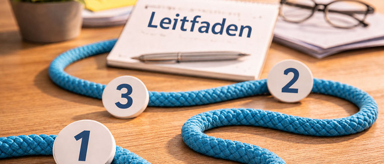 Sinnbild zum Thema Leitfaden