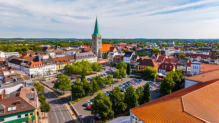 Luftbild Santa-Monica-Platz