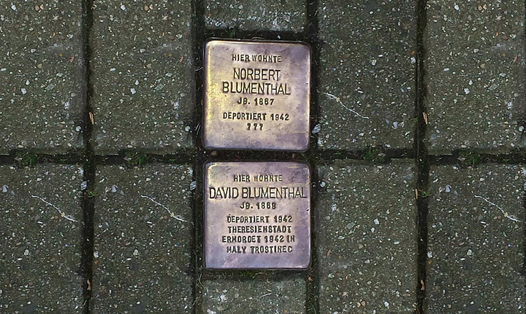 Diersten Stolpersteine in Hamm-Heessen, 2008