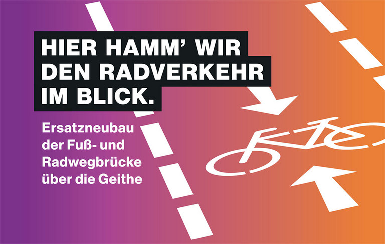 Teaser-Bild Hier Hamm' wir den Radverkehr im Blick