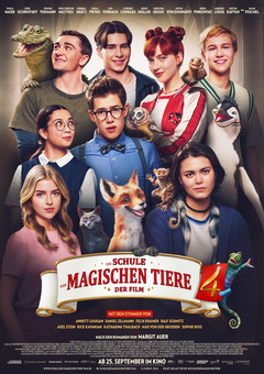 Plakat Schule der magischen Tiere Teil 4