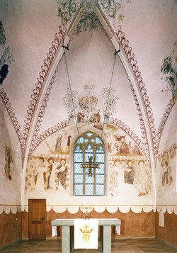 Chorgewölbe der Uentroper Dorfkirche