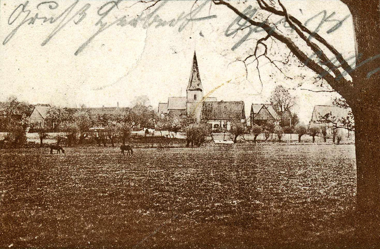 Blick auf das Dorf Mark um 1914
