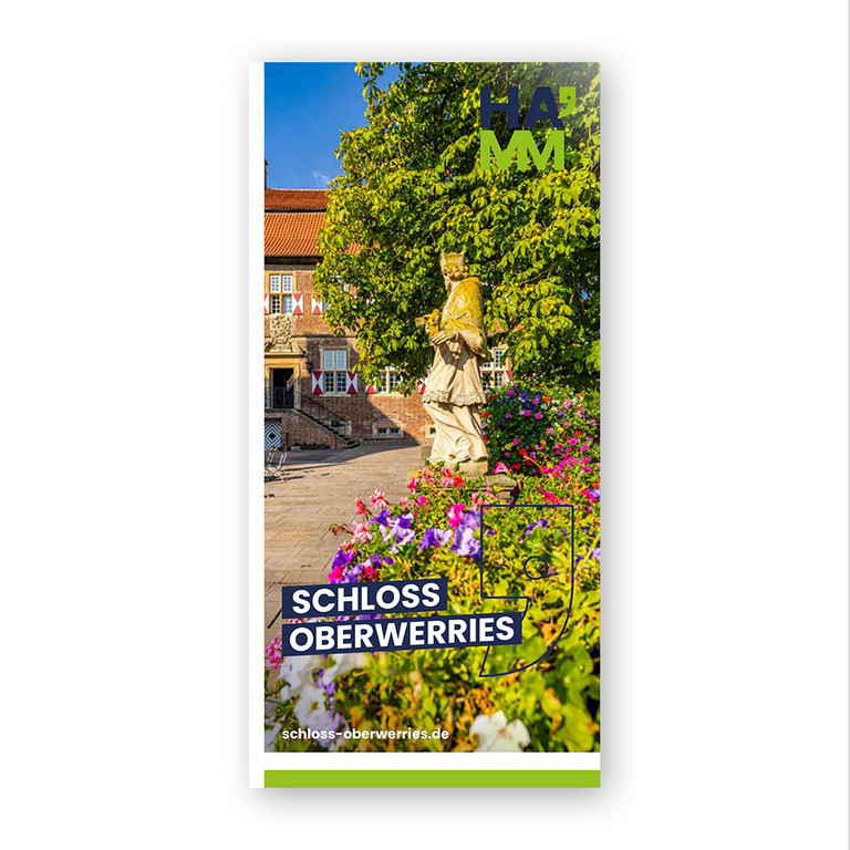 Deckblatt des Faltblattes Schloss Oberwerries