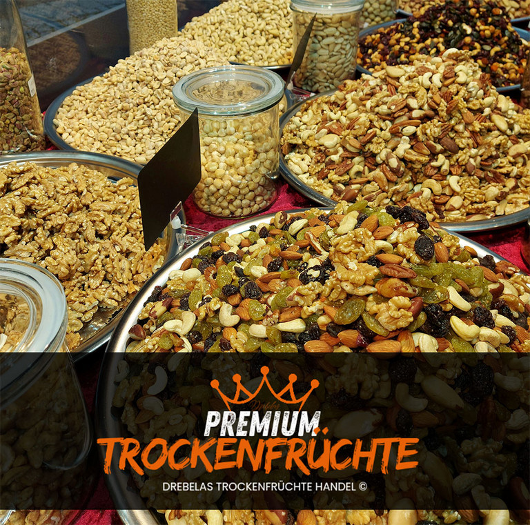 Drebelas Trockenfrüchte Handel