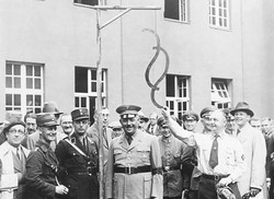 Der preußische Justizminister Kerrl besucht das Referendarlager in Jüterbog