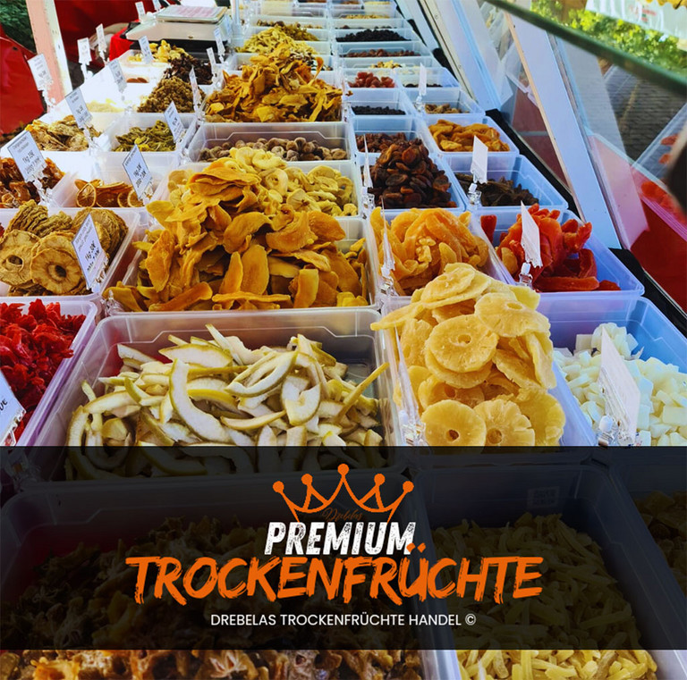 Drebelas Trockenfrüchte Handel